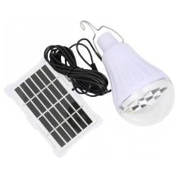 Bec LED cu panou solar CL 028MAX 10 W CcLamp
