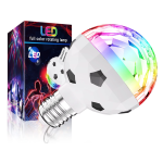 Bec LED E27 rotativ cu lumina ambientala de club