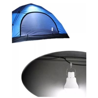 Bec LED Panou SOLAR 5W pentru Camping