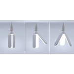 Bec led tip elice cu 3 brate 45 w soclu E27