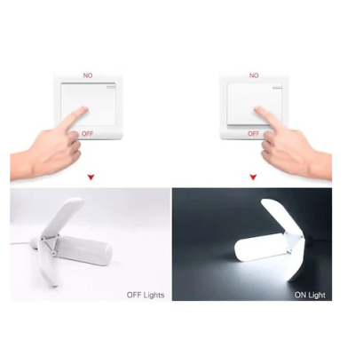 Bec led tip elice cu 3 brate 45 w soclu E27