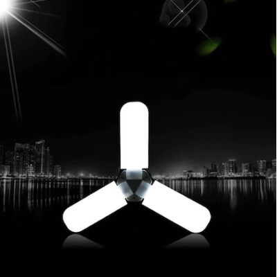 Bec led tip elice cu 3 brate 45 w soclu E27