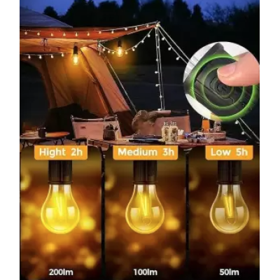 Bec portabil NY 01 pentru camping cu incarcare USB