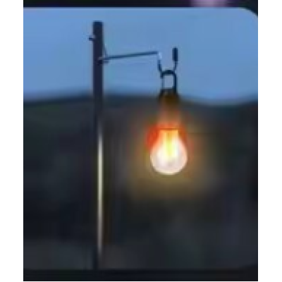 Bec portabil YX 801 cu incarcare solara si carlig