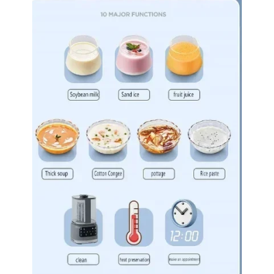 Blender electric multifunctional 1.6L 800W Andowl Q P92 Gri