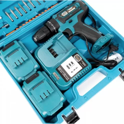 Bormasina cu PERCUTIE 20 piese 24V cu 2 acumulatori si incarcator Bormasina cu PERCUTIE 20 piese 24V cu 2 acumulatori si incarcator