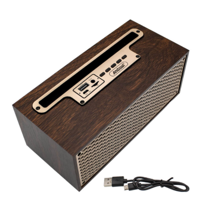 Boxa Bluetooth Andowl Q YX1620 model retro cu suport telefon