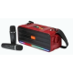 Boxa Bluetooth fara fir cu iluminare LED RGB si 2 microfoane karaoke Andowl Q YX9527