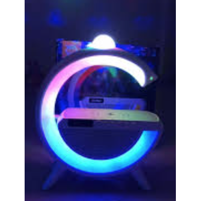 Boxa Bluetooth G2388A cu incarcare wireless lumina RGB si proiectie pe tavan