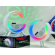 Boxa Bluetooth G2388A cu incarcare wireless lumina RGB si proiectie pe tavan