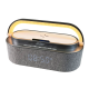 Boxa Bluetooth MD S305 cu lumina LED incarcator wireless si ceas