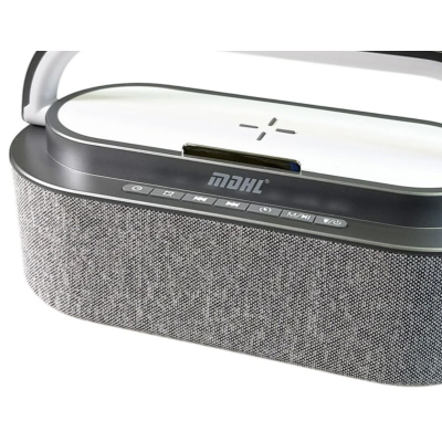 Boxa Bluetooth MD S305 cu lumina LED incarcator wireless si ceas