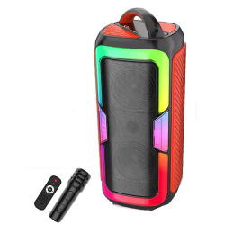 Boxa bluetooth portabila JQS4407 de 4x2 inch putere 50W cu microfon