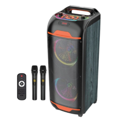 Boxa bluetooth ZQS 8248 portabila cu 2 microfoane si telecomanda