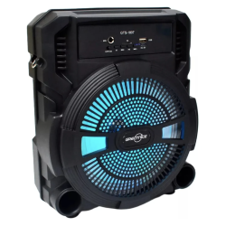 Boxa GTS 1807 Bluetooth de 8 inch cu LED RGB 