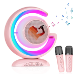 Boxa karaoke cu 2 microfoane wireless Bluetooth USB MI