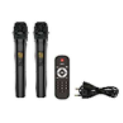 Boxa karaoke JQS 9088L de 8 x 2 inch 18000W cu led multicolor