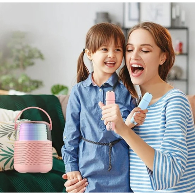 Boxa Karaoke T-908 cu 2 Microfoane fara Fir