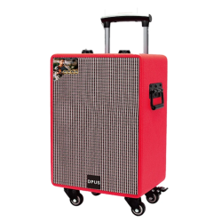 Boxa mare portabila tip troller DP S1001 de 10 inch cu microfon si telecomanda