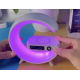Boxa Mica bluetooth G63 cu Statie incarcare wireless si lampa RGB