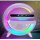 Boxa Multifunctionala 3 in 1 lampa LED RGB smart BT 2301 boxa bluetoothb incarcator telefon wireless lumina RGB