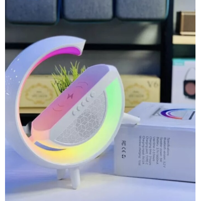 Boxa Multifunctionala G500 3 in 1 lampa LED RGB smart bluetooth Incarcator telefon wireless Boxa Multifunctionala G500 3 in 1 lampa LED RGB smart bluetooth Incarcator telefon wireless