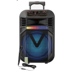 Boxa Portabila 12" Tip Troler KTS-1543 cu Microfon 