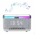 Boxa portabila 4 in 1 cu 12 moduri de iluminare MD S300 Bluetooth Ceas Incarcator Wireless Boxa portabila 4 in 1 cu 12 moduri de iluminare MD S300 Bluetooth Ceas Incarcator Wireless