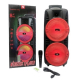 Boxa Portabila 8" KTS-1745 RGB cu Microfon si Telecomanda