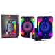 Boxa Portabila 8" KTS-1766 RGB cu Microfon si Telecomanda