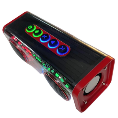 Boxa portabila  Q YX1010 cu Bluetooth si iluminare RGB