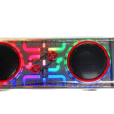 Boxa portabila  Q YX1010 cu Bluetooth si iluminare RGB