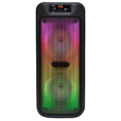 Boxa portabila Bluetooth 60 cm GTS 1703 de 35W Muzicali Radio FM USB/TF/TWS Leduri Disco Microfon Inclus