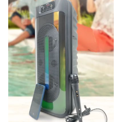 Boxa portabila Bluetooth KTS 1853 200W muzicali Microfon Karaoke