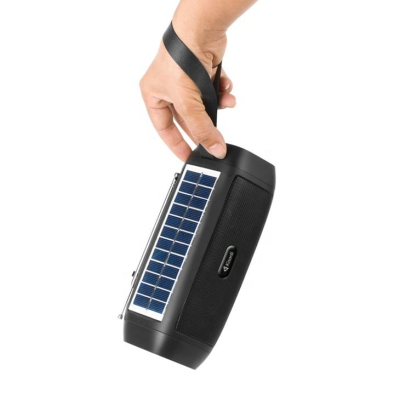Boxa portabila bluetooth USB functie radio si lanterna cu incarcare solara