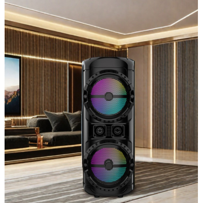 Boxa portabila bluetooth ZQS 12201 putere 80W de 12x2 inch 6000mah cu microfon