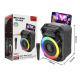 Boxa portabila bluetooth ZQS 6166 cu led RGB si maner transport