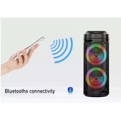 Boxa portabila Bluetooth ZQS 6212 Karaoke de 2 x 10W