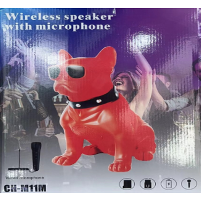 Boxa Portabila Bulldog NEGRU Cu Bluetooth CH M11M Cititor USB Card Radio si microfon