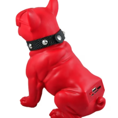 Boxa Portabila Bulldog ROSU Cu Bluetooth CH M11M Cititor USB Card Radio si microfon