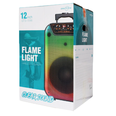 Boxa portabila cu Bluetooth GTS 1596 de 12 inch