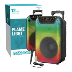 Boxa portabila cu Bluetooth GTS 1596 de 12 inch stil Troller 