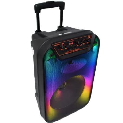 Boxa portabila cu Bluetooth GTS 1596 de 12 inch stil Troller