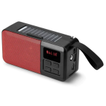 Boxa portabila cu incarcare Solara HF F6 conexiune bluetooth radio FM player mp3 USB/TF