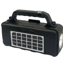 Boxa portabila cu incarcare solara SD P12 Boxa portabila cu incarcare solara SD P12