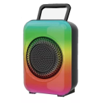 Boxa portabila GTS 1867 Bluetooth USB TF Radio FM lumini LED RGB 10W