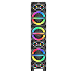 Boxa portabila mare ZQS8315 de 18000W cu 2 microfoane si telecomanda