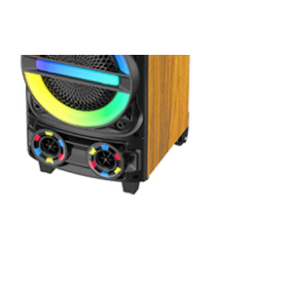 Boxa portabila mare ZQS8315 de 18000W cu 2 microfoane si telecomanda