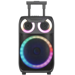 Boxa portabila troliu Andowl Q YX8000 iluminare RGB telecomanda microfon
