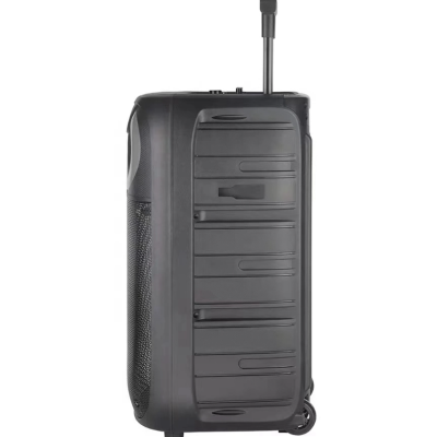 Boxa portabila troliu Andowl Q YX8000 iluminare RGB telecomanda microfon